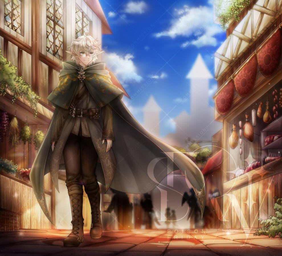 Lined | Full body | +BG | +prop | +mood,tone