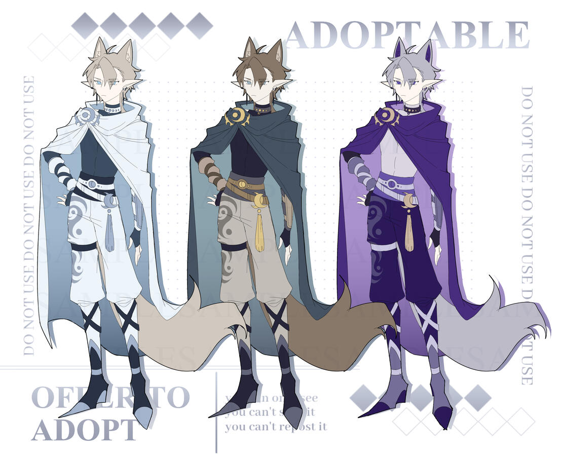 Sketch | Full body | Adoptable design