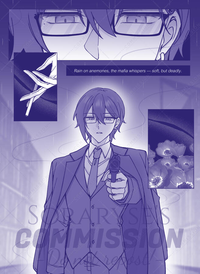 Sketch | Half body | +prop | +Layout