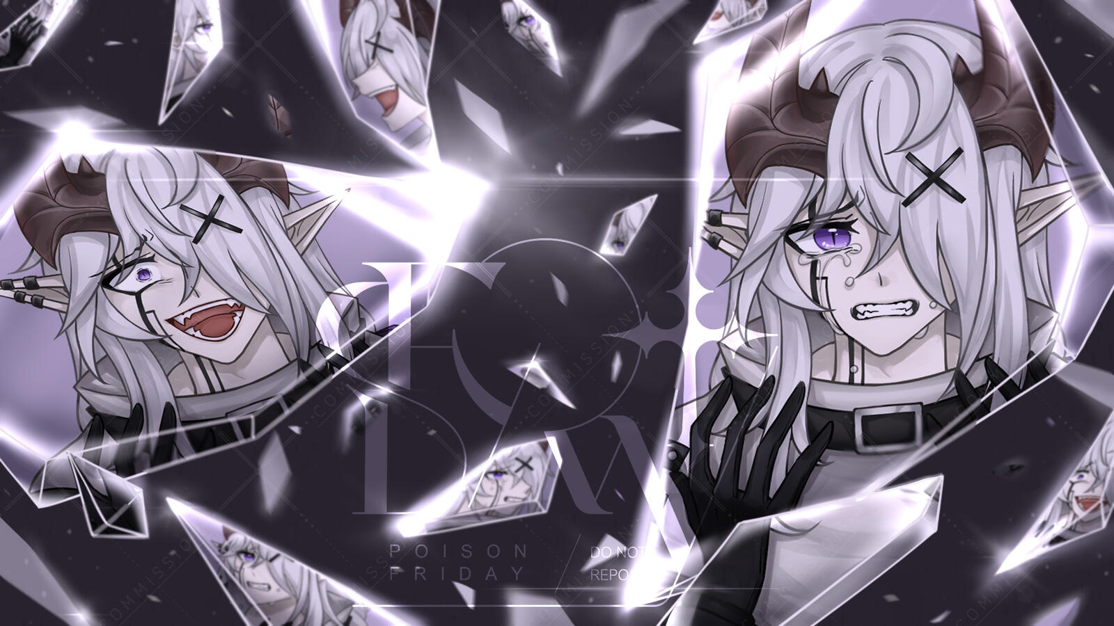 Lined | Bust shot | +emotions | +BG | +mood,tone