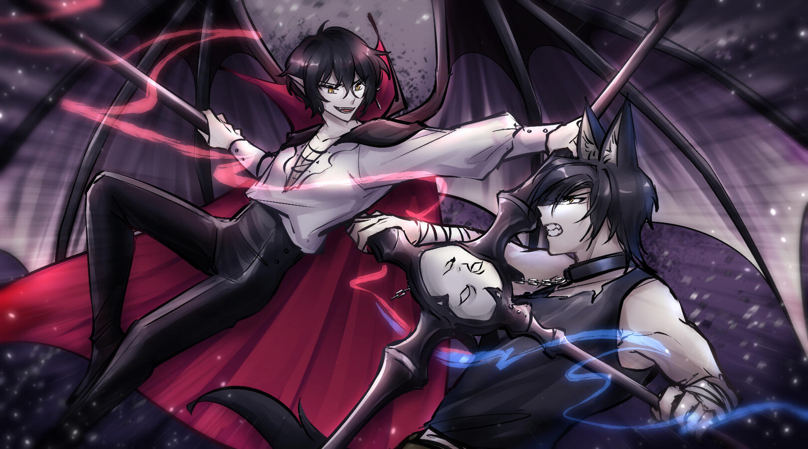 Sketch | Full body | +char | +prop | +mood&amp;tone