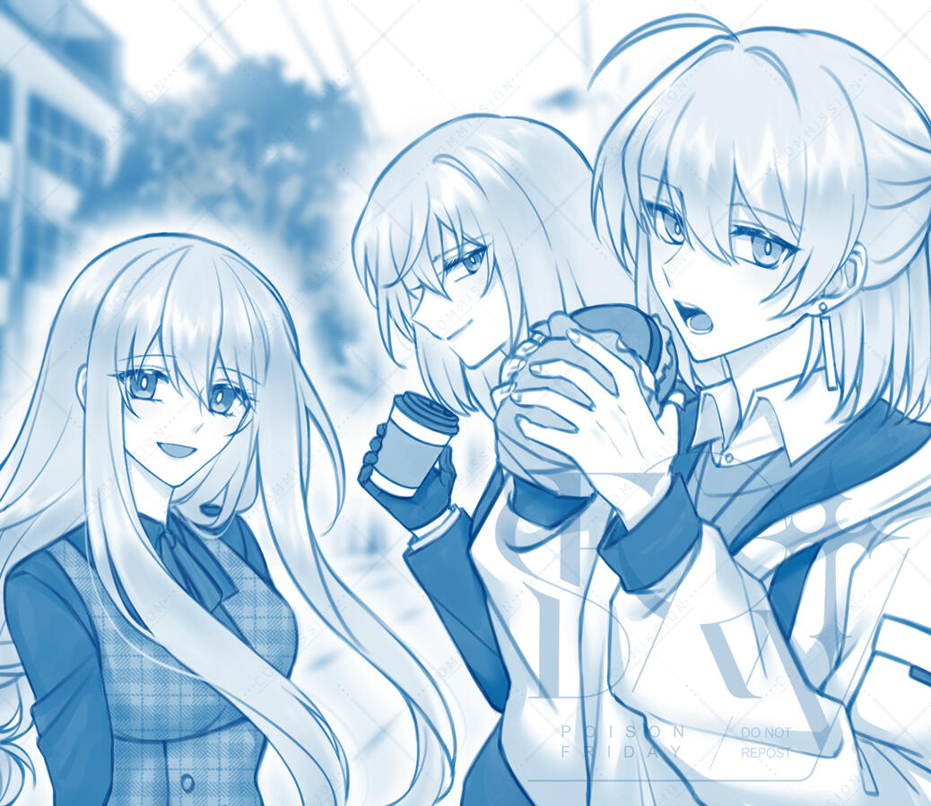 Sketch | Half body | +char | +prop | +BG