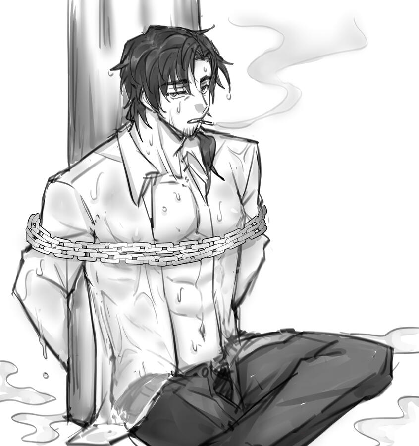 Sketch | Full body | +prop